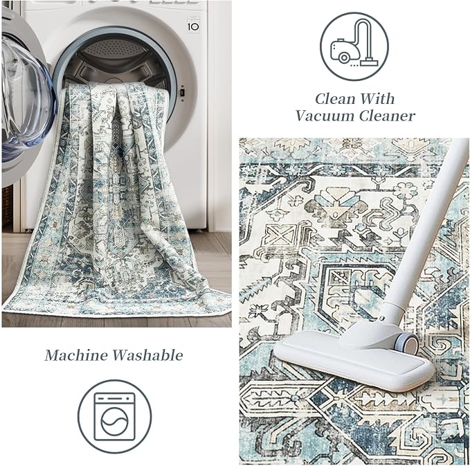 zesthome 8x10 Area Rugs-Washable Rug - Image 5