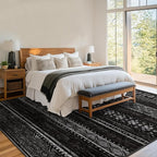 BESTSWEETIE 8x10 Area Rugs for Living Room Washable Moroccan Farmhouse Neutral - Image 7