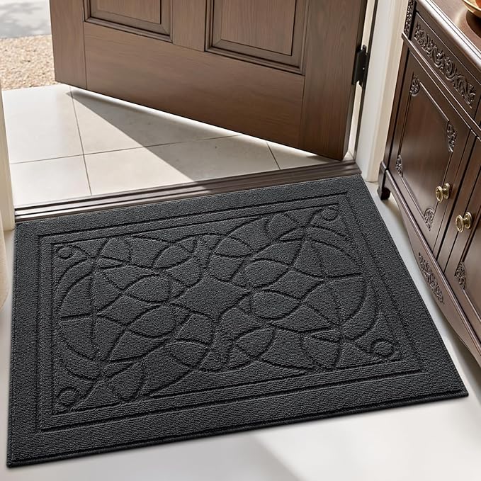 LUMI Door Mat Indoor Entrance 32"x48", Front Welcome Mat by LUMI