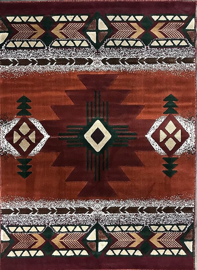 YHSF South West Native American Area Rug C318 - Image 9