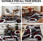 Rugshop Contemporary Abstract Circles Perfect - Image 4