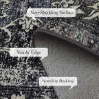 Washable 6x9 Area Rug for Living Room, Carpet for Bedroom Dining Room, Non - Image 7