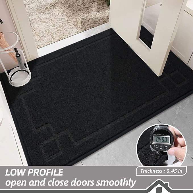 BEQHAUSE Door Mat 32" x 48", Non-Slip Door Mats Indoor Entryway Rugs Washable - Image 6