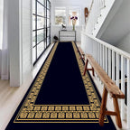 Modern Geometric Meandering Throw Carpet Runner - Image 3