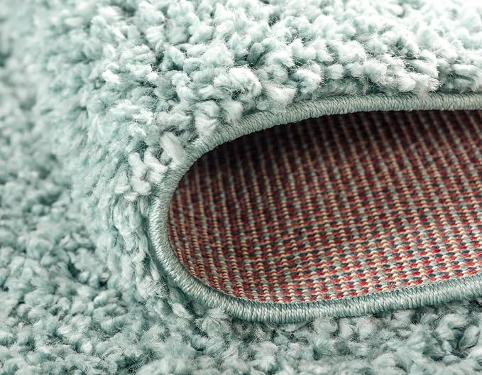 Unique Loom Davos Shag Collection Area Rug - Image 6