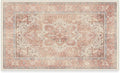 RUGGABLE Washable Area Rug – Kamran Rose Pink 3x5, Stain-Resistant, Non-Slip – by RUGGABLE