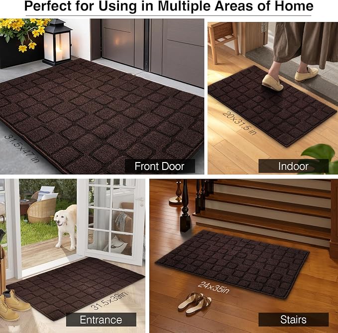 Front Door Mat Outside Entrance, Outdoor Indoor Door Mats - Image 6