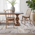 LUMI 8x12 Washable Area Rug for Living Room, Ultra Soft Modern Abstract Rugs - Image 5