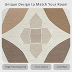 Geometric Rug, Washable 3x5 Rug - Image 6