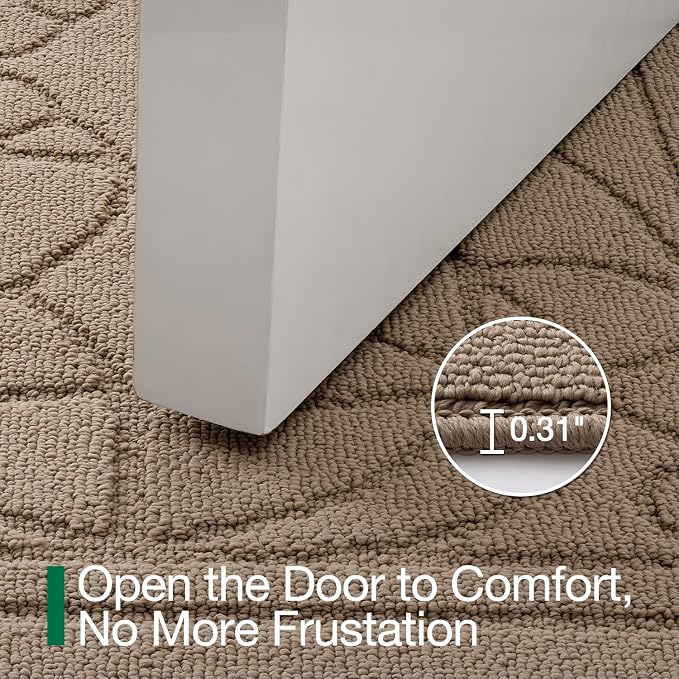 LUMI Door Mat Indoor Entrance 48"x72", Front Welcome Mat - Image 6