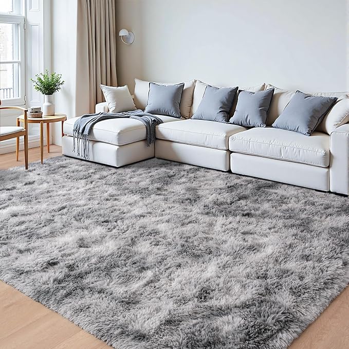 Beglad Shag Rugs for Living Room, Area Rugs 5x7 Feet Upgrade Anti-Skid Modern - Image 3