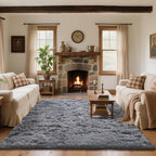 8x10 Area Rugs for Living Room Bedroom, Soft Fluffy Shaggy Bedside Rug - Image 2