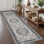 KOZYFLY Runners for Hallways 2x8 Ft Washable Kitchen Runner Rug Boho Entry Rug by KOZYFLY