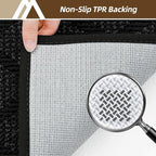 COSY HOMEER Non-Slip Door Mat 20"x32", Entryway Rugs Low Profile Absorbent Dirt - Image 4