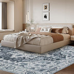 WILLSUN Washable Area Rugs, 8x10 Non-Slip Boho Large Area Rugs - Image 2
