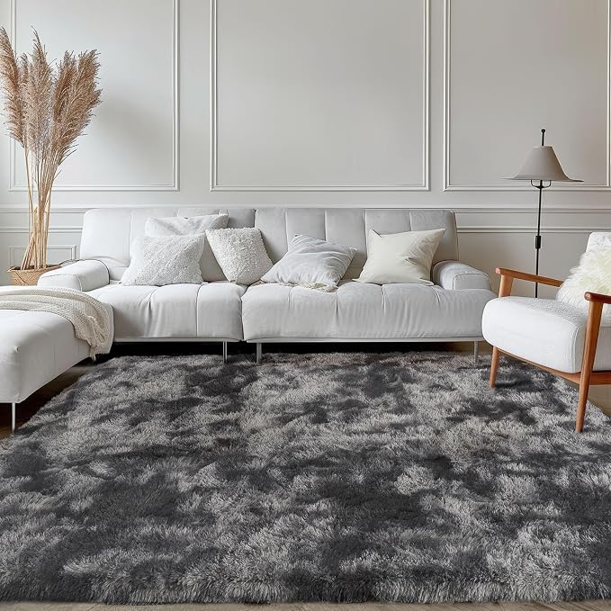 Zentavio Black and Grey Area Rugs - Image 7