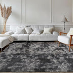 Zentavio Black and Grey Area Rugs - Image 7