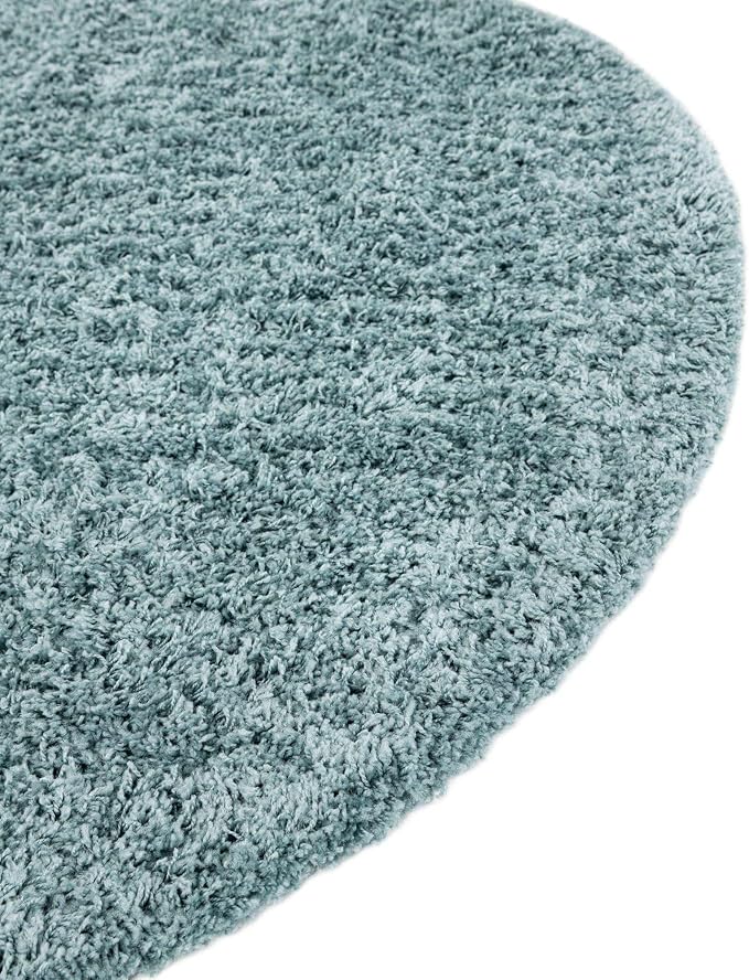 Unique Loom Solid Shag Collection Area Rug - Image 7