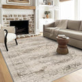 Washable Area Rugs for Living Room 5’x7’ Non Slip Low Pile Area Rugs for by RUGYHOME