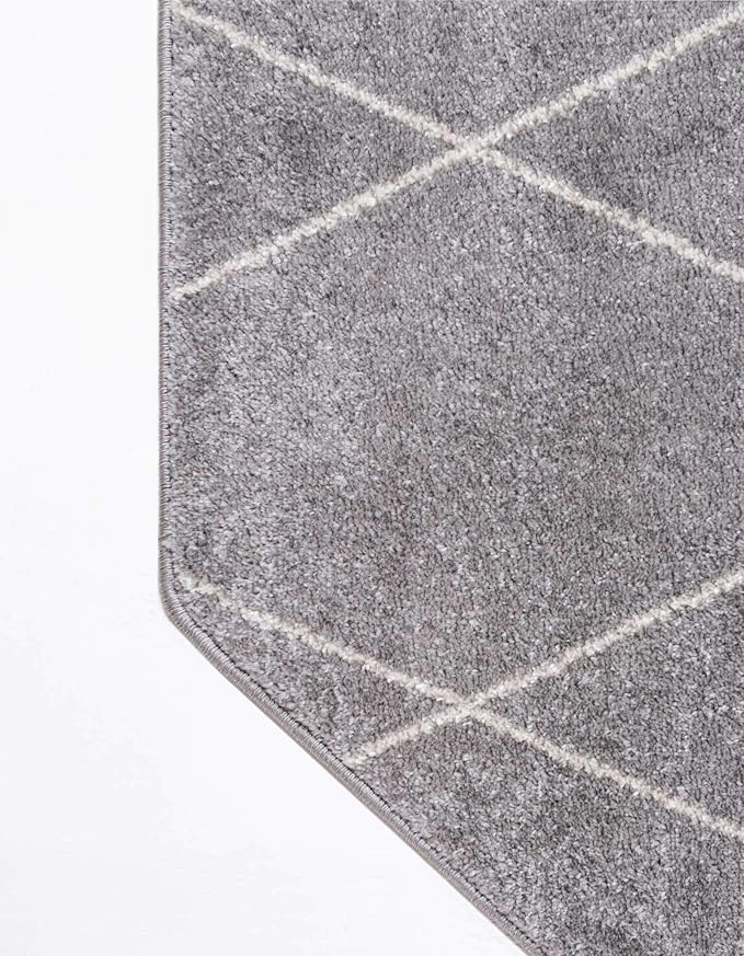 Unique Loom Trellis Frieze Collection Area Rug - Image 9