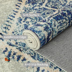 Easy-Going Area Rug 6x9 Washable Boho Rugs - Image 3