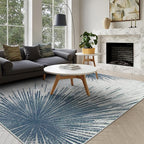 Lahome Modern Machine Washable 6 x 9 Area Rug, Non-Slip Ultra-Thin Big Rugs - Image 6