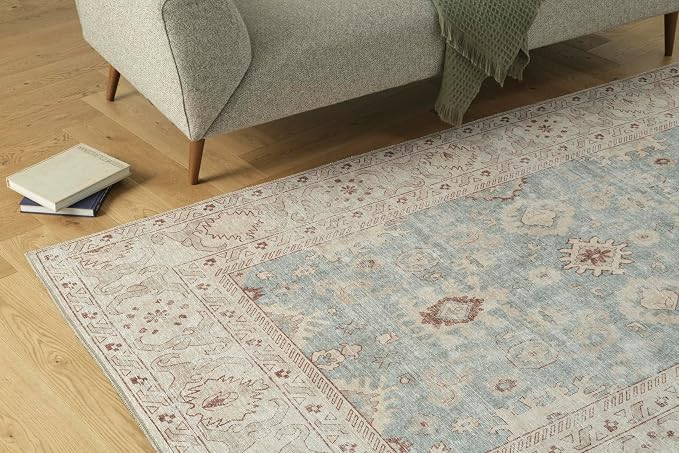 Revival Rugs Nimbus 5'x8' Zero-Shedding Area Rug - Image 6