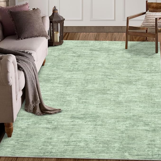 RUGSREAL Bedroom Area Rug 4x6 Modern Abstract Area Rug Stain Resistant Small - Image 7