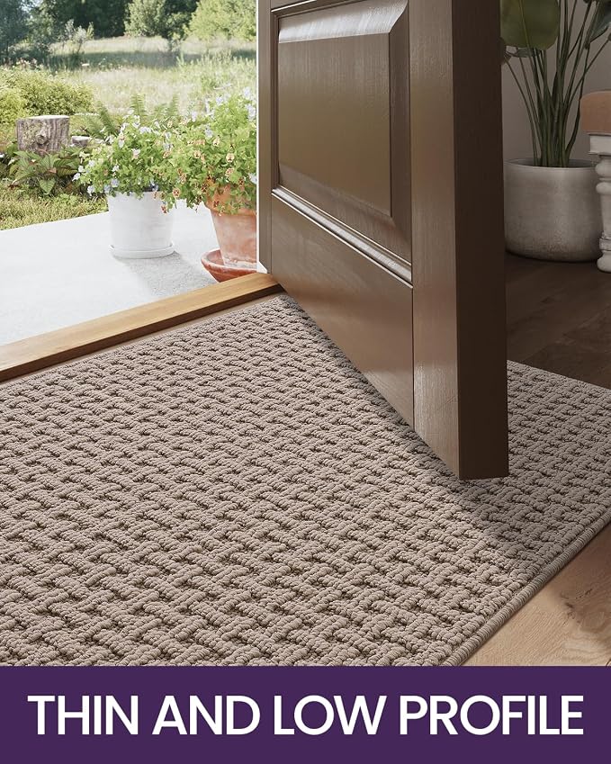 DEXI Front Entryway Door Mat Non Slip 32x48, Washable Entry Way Mats Inside - Image 6