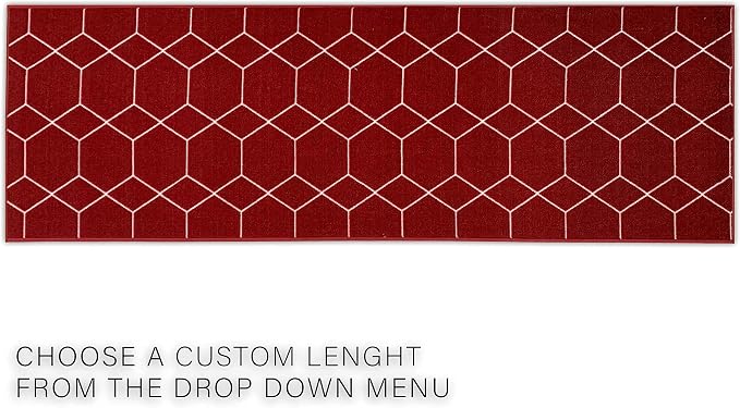 Custom Made Runner Rug for Kitchen Foyer Hallway Entry Choose Your Length Size - Image 3