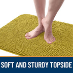 OLANLY Dog Door Mat for Muddy Paws 36x24, Absorbs Moisture and Dirt, Absorbent - Image 4