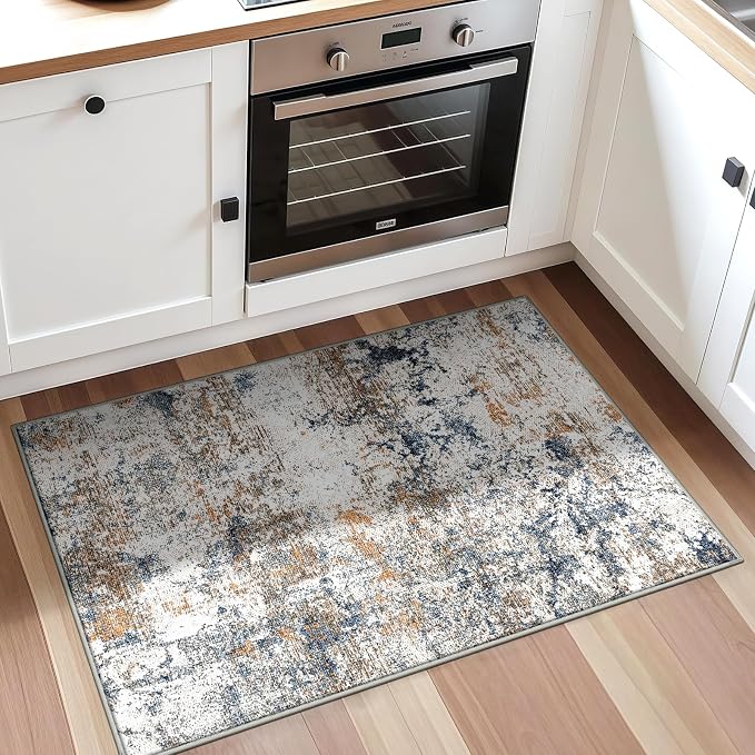 2x3 Machine Washable Area Rug for Entryway, Kids and Pets Friendly for Bedroom - Image 8