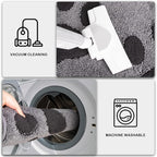 PURRUGS Dirt Trapping Door Mat 32" x 47", Non-Skid/Slip Machine Washable - Image 7