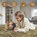 GENIMO 3x5 Area Rugs for Living Room, Machine Washable Non Slip Vintage Rugs - Image 5