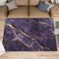 3x4 Abstract Marble Rugs for Entryway by Unknown