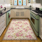 4x6 Machine Washable Area Rug for Living Room, Kids and Pets Friendly for - Image 8