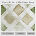 Checkered Rug, Washable 5x7 Rug - Image 6