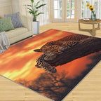 4x6 Sunrise Leopard Cafe Rug - Image 3