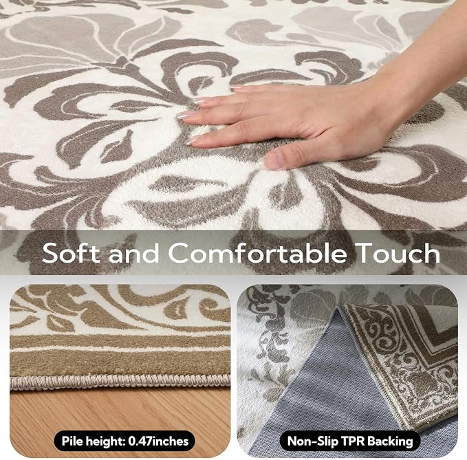 SOULFUL Medium Pile 2x3 Entryway Rug - Image 5