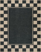 Moynesa Checkered Easy Jute Outdoor Rug 8x10 Area Rugs - Image 8