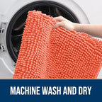 OLANLY Dog Door Mat for Muddy Paws 44x24, Absorbs Moisture and Dirt, Absorbent - Image 5