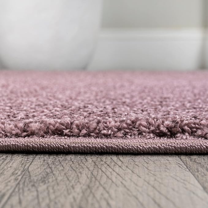 Eyely UES100R-6R Supersoft Haze Solid Low-Pile Indoor Area Rug, Minimalist - Image 7
