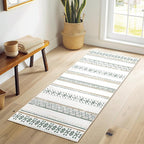 BESTSWEETIE 2x10 Area Rugs for Living Room Washable Moroccan Farmhouse Neutral - Image 9