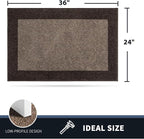 PURRUGS Dirt Trapping Door Mat 24" x 36", Non-Slip/Skid Machine Washable - Image 2