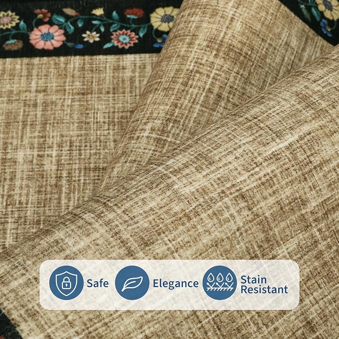 GarveeHome 10x13 Machine Washable Rugs - Image 4
