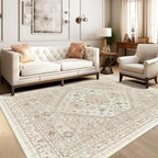 zesthome 7x9 Area Rug, Super Soft Washable Rugs - Image 2