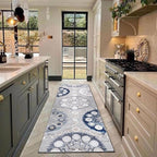 CAMILSON Runner Outdoor Rugs Oriental Retro Traditional Floral Medallion Area - Image 8