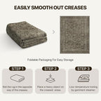 8x10 Area Rug Machine Washable Boho Rug - Image 7