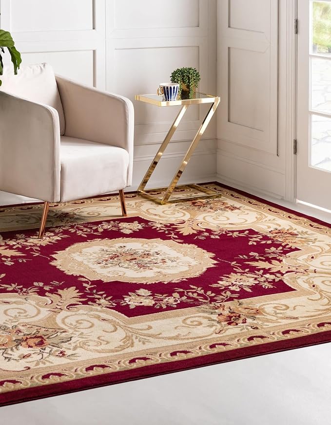 Unique Loom Versailles Collection Area Rug - Image 2