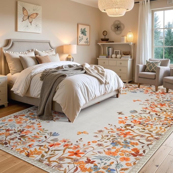 Wonnitar Fall Washable 8x10 Rug - Image 2